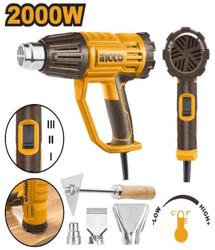 Ingco Heat Gun 2000W (HG200047)
