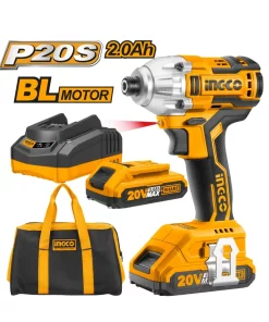 Ingco Lithium-Ion Cordless Impact Driver 20V (CIRLI2002)