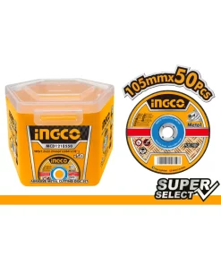 Ingco 4" / 105mm Abrasive Metal Cutting Disc Set (MCD1210550)