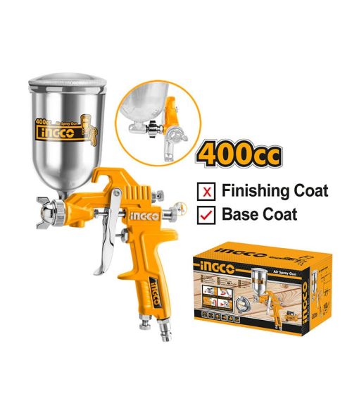 Ingco Air Spray Gun (ASG4042) 400cc Air Spray Gun