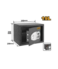 Ingco 19L Electronic Safe (ESF2502)