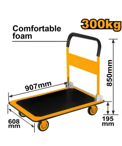 Ingco Foldable Platform Hand Truck (HPHT13002)