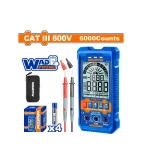 Wadfow 6000 Counts Digital Multimeter (WDM1507)