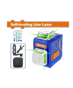 Wadfow Self-leveling line laser - Green laser beams - (WLE1M08)