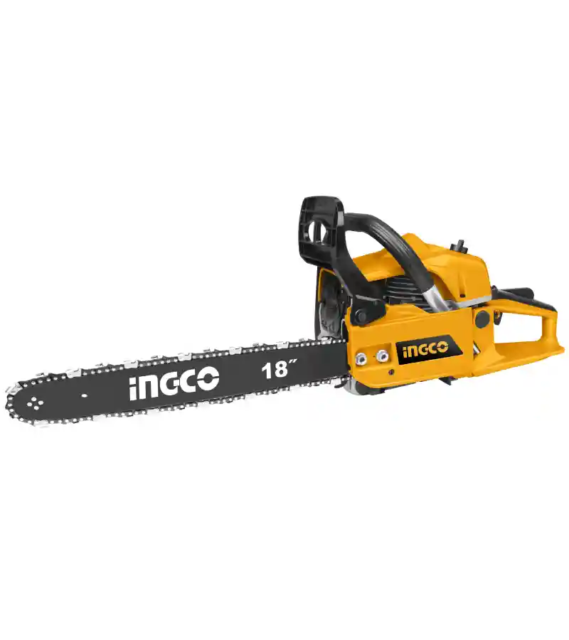 18" Ingco Gasoline Chain Saw (GCS45185)