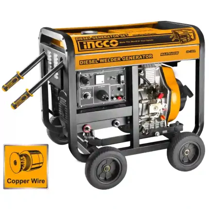 5.8KVA / 4.6KW Ingco Diesel Welder Generator (GDW65001)