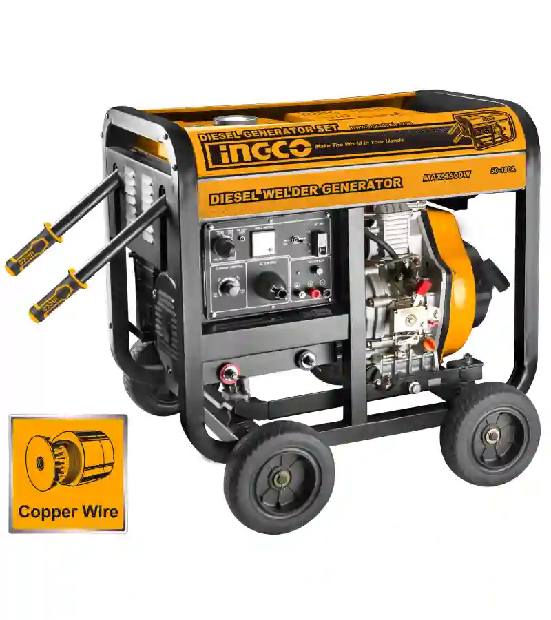 5.8KVA / 4.6KW Ingco Diesel Welder Generator (GDW65001)