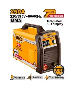Ingco 250A Inverter MMA Welding Machine (ING-MMA25029)