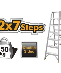 Ingco Double Side Ladder (HLAD01071)
