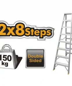 Ingco Double Side Ladder (HLAD01081)