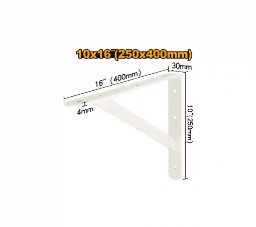 Ingco Heavy Duty Shelf Brackets (IHDSB1016)