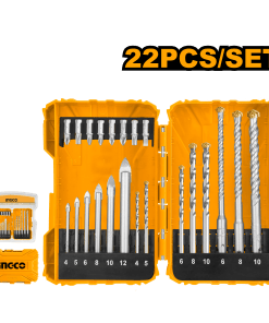 22-Piece Drill Bits and Screwdriver Bits Set