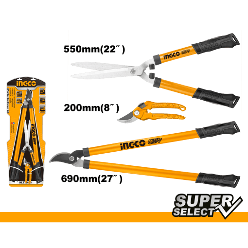 3 Pcs Garden Shears Set