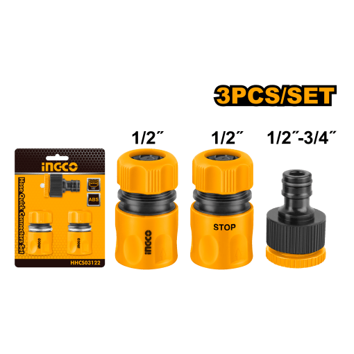 3 Pcs Hose Quick Connectors Set