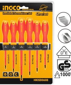 6-Piece Insulated Screwdriver Set