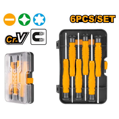 6-Piece Precision Screwdriver Set