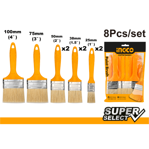 8-Piece Paint Brush Set