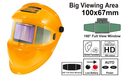 Durable Auto-Darkening Welding Helmet