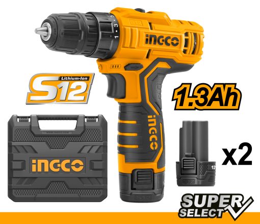 Powerful Ingco Lithium-Ion best Cordless Drill (CDLI12325)