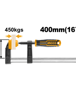 Heavy Duty F Clamp with Plastic Handle