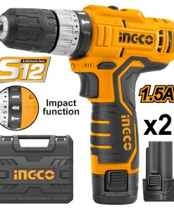 Ingco Lithium-Ion Cordless Impact Drill 12V (CIDLI12328)