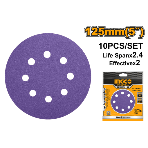 High-Performance Purple Sanding Disc