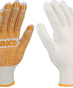 Knitted & PVC Dots Gloves