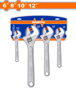 adjustable wrench set 4 pcs